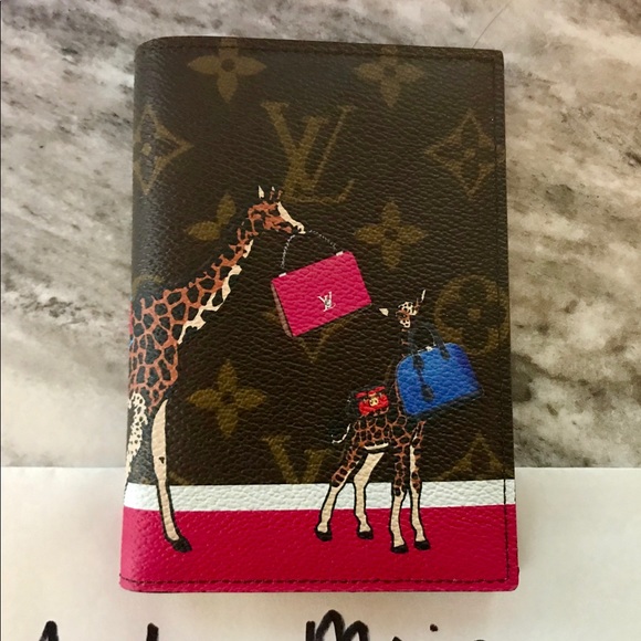 Louis Vuitton Accessories - Louis Vuitton Giraffe Passport Cover Limited Ed